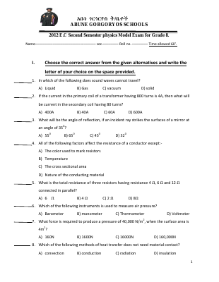 physics.model exam for grade 8.pdf